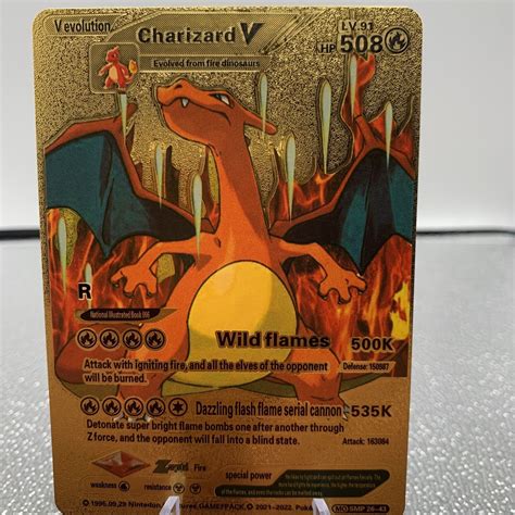 charizard v lv 91 hp 508 price|pokemon gold Charizard V.